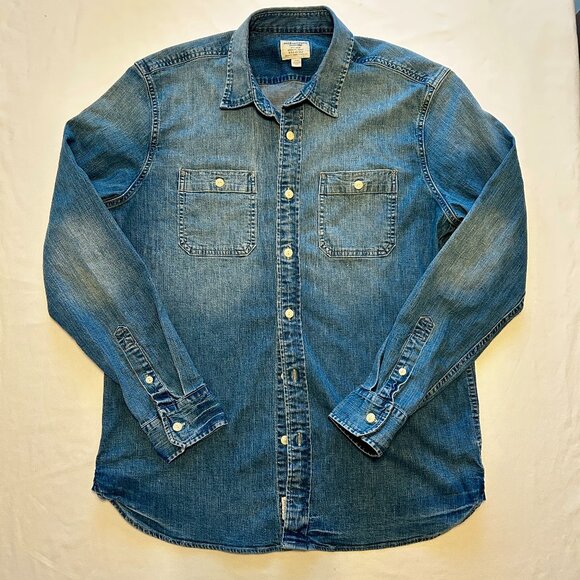 YOUR BOYFRIEND'S FAVORITE DENIM SHIRT, AE - Picture 1 of 5